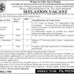Jobs in UET Lahore 2021 | UET job advertisement 2021